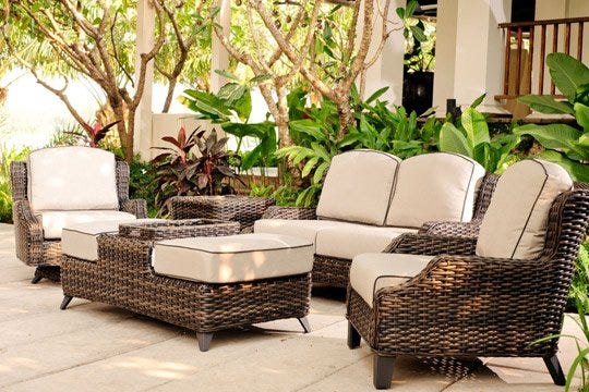 Patio sectional set online sale